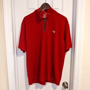 NWT THE NORTH FACE TNF VAPERWICK POLO SHIRT ZIPPER MENS XL